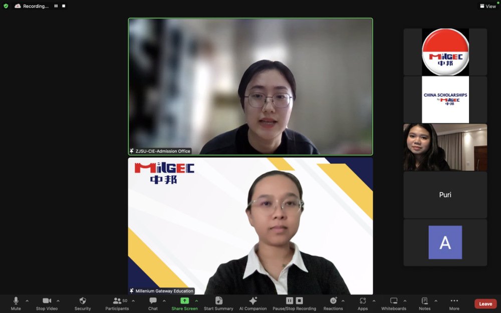 超100位印尼高中生及家长与英皇体育