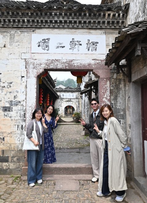 在河阳古民居